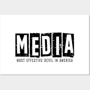 Media, Most Effective Devil In America. v4 Posters and Art